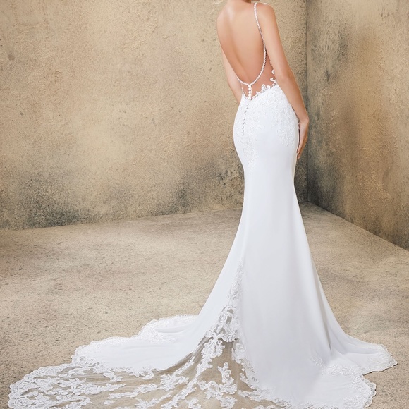 NEVER WORN, UNALTERED Wedding Gown- Morilee Rasia 5773 - Picture 3 of 5